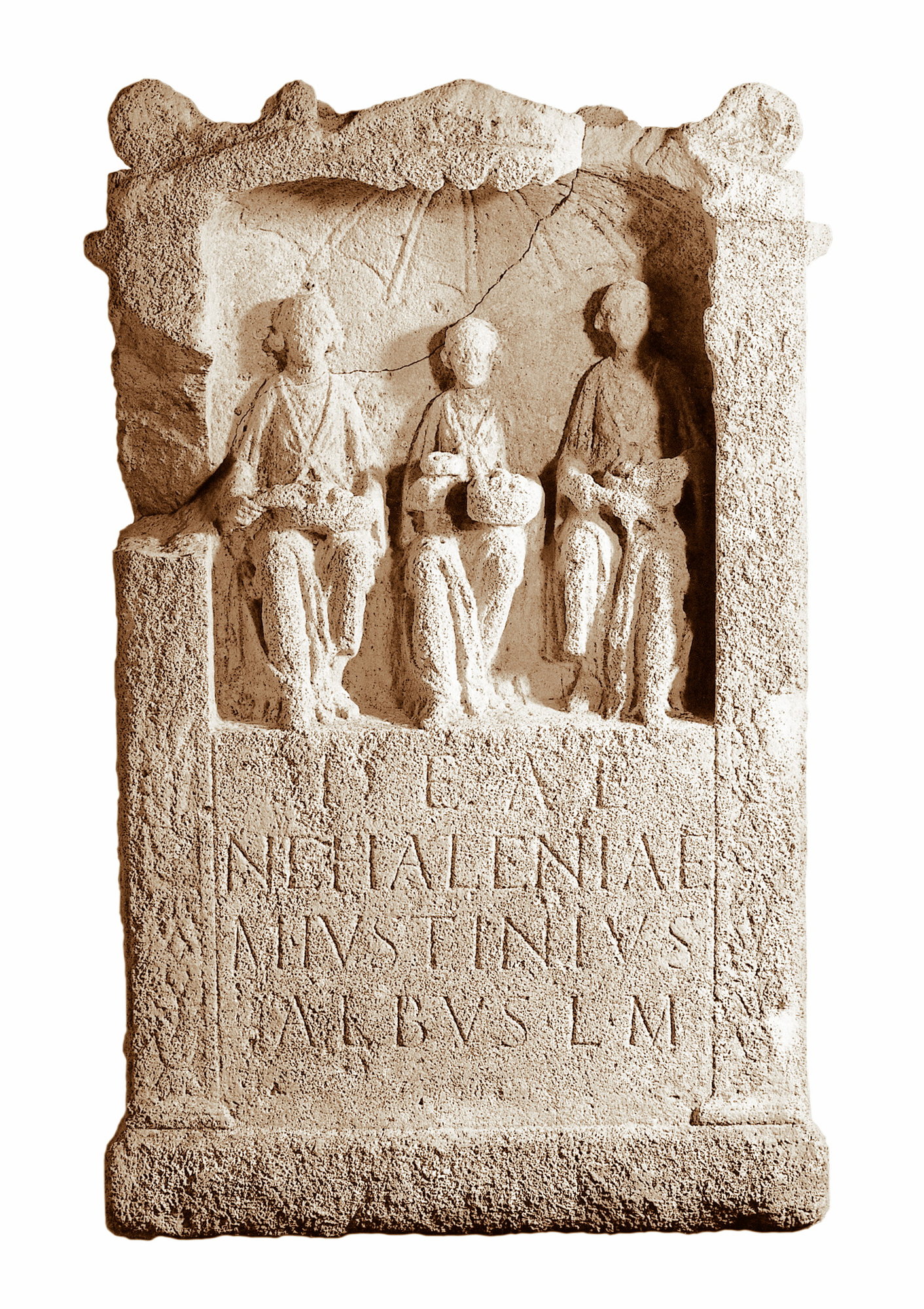 The triple Nehalennia (RMO Leiden, i 2017/7.1)