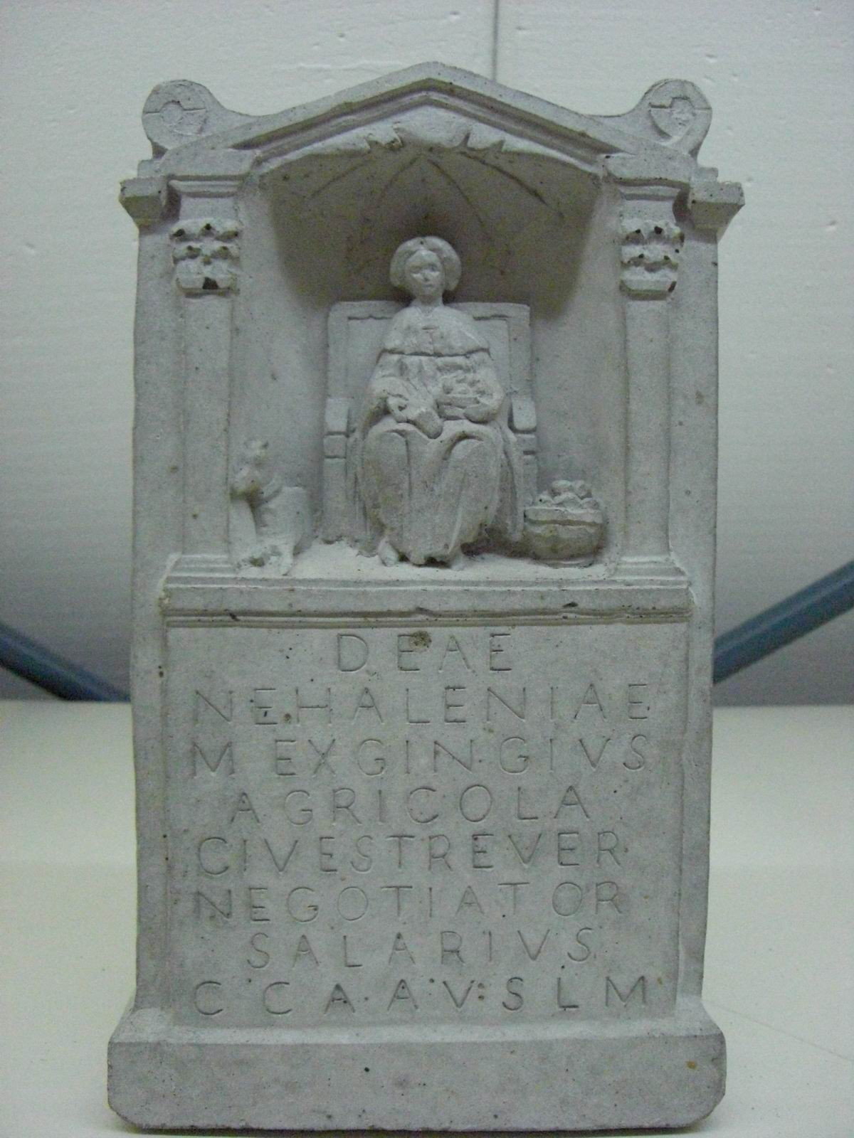 Replica of a Nehalennia altar (RMO Leiden)
