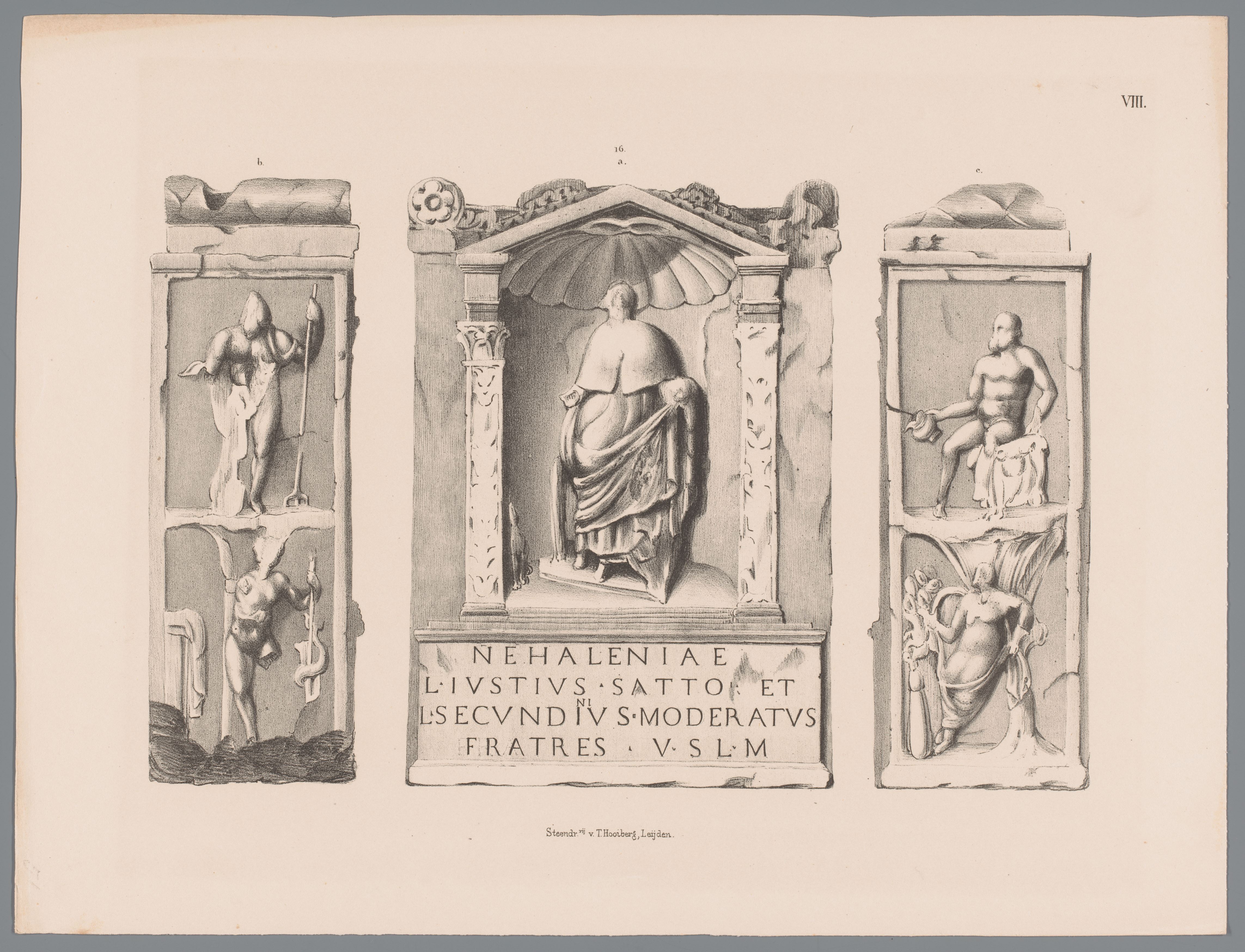 Nehalennia altar, pl. VIII