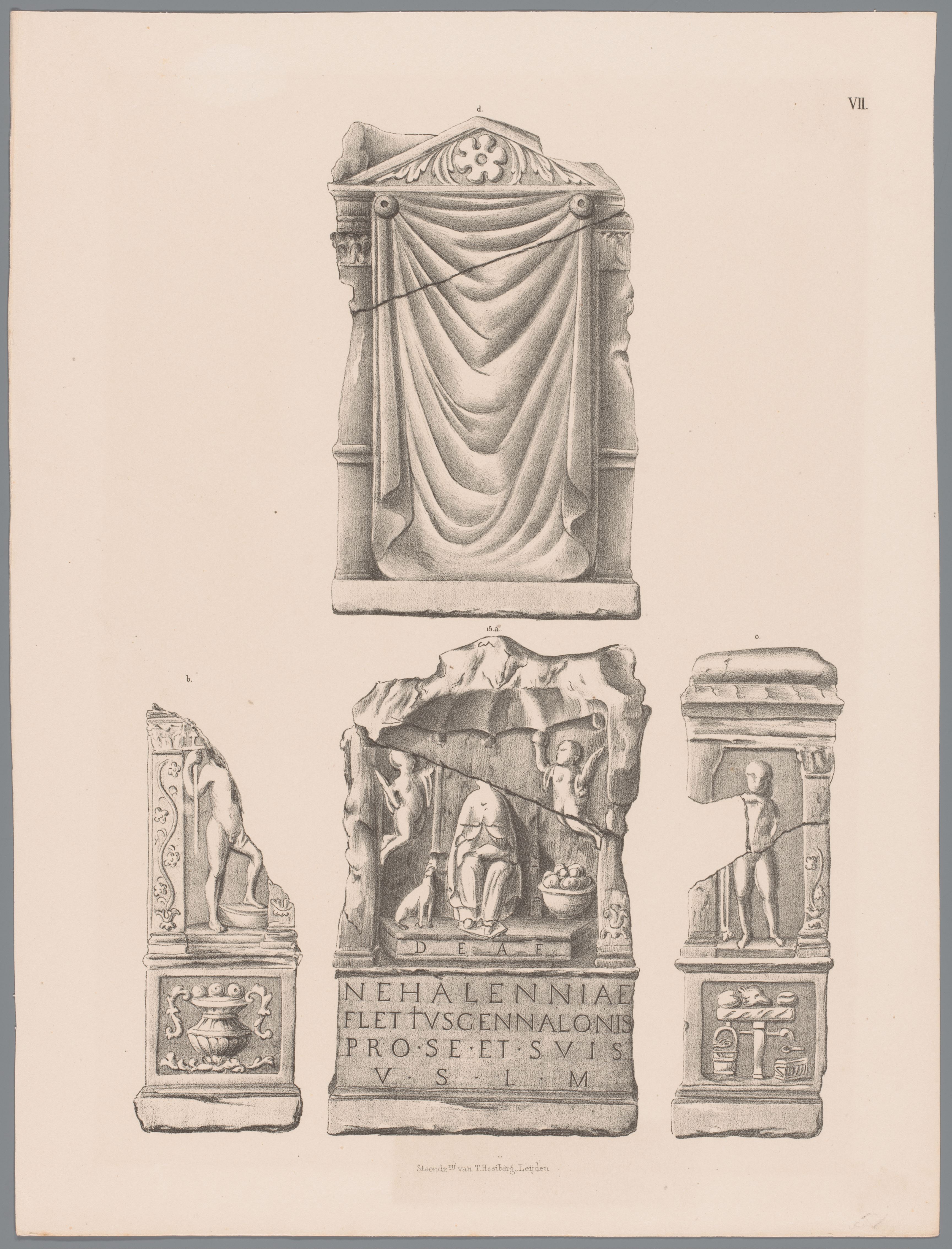 Nehalennia altar, pl. VII
