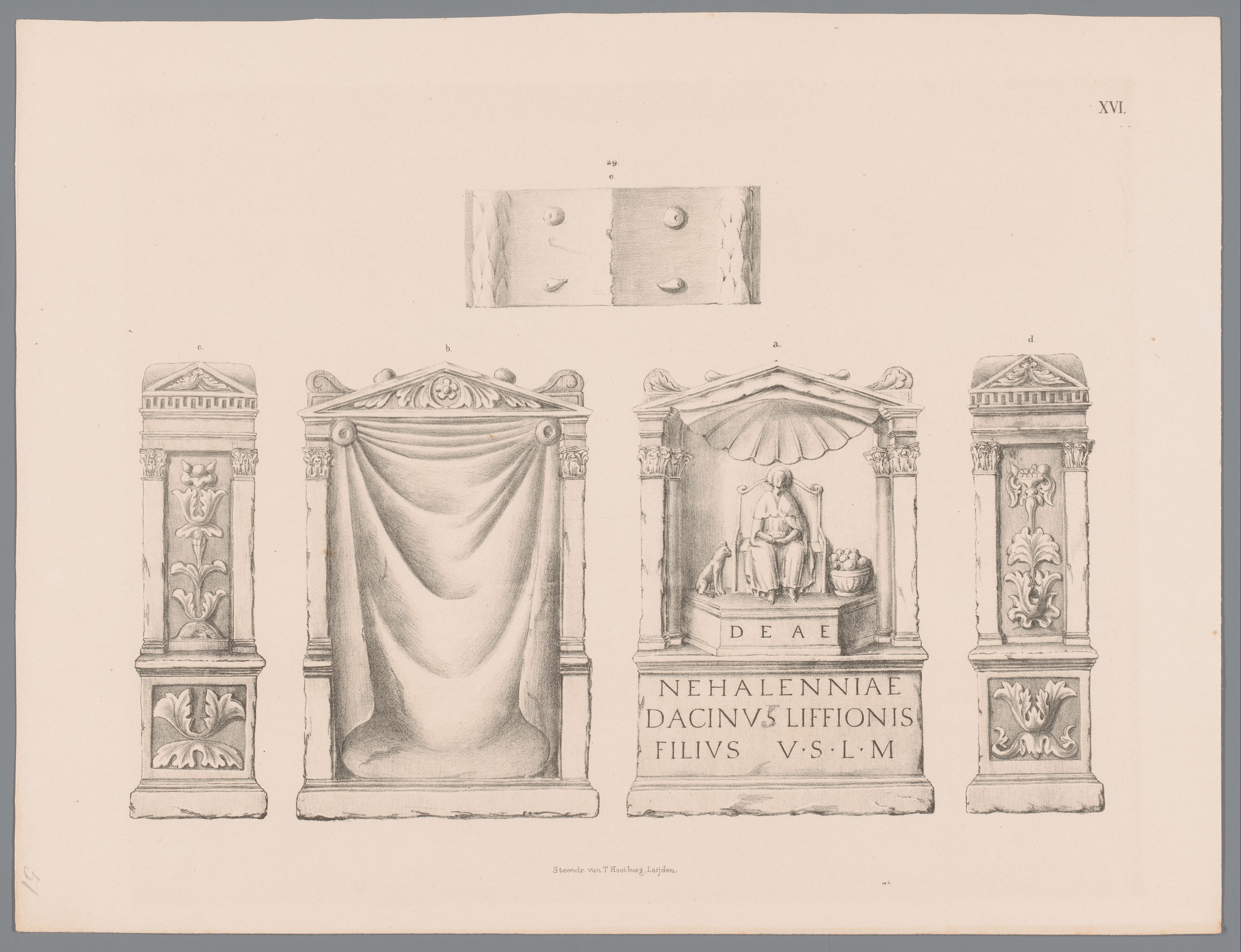 Nehalennia altar, pl. XVI